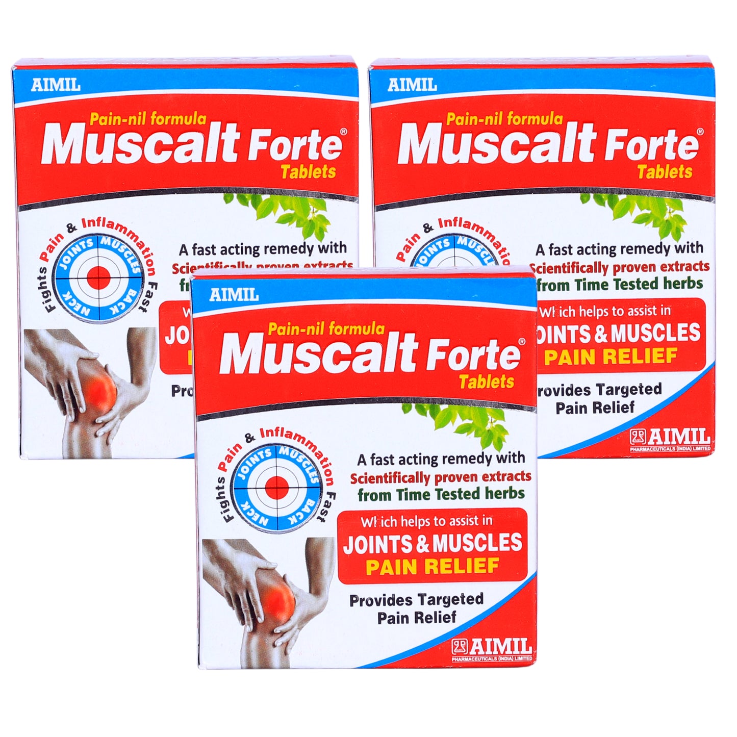 Muscalt Forte Tablet (Pack of 3)