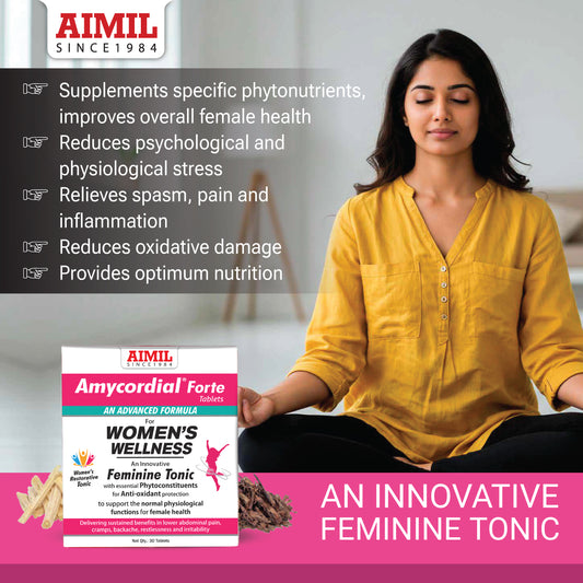AIMIL Amycordial Forte Tablets (30 Tablets)
