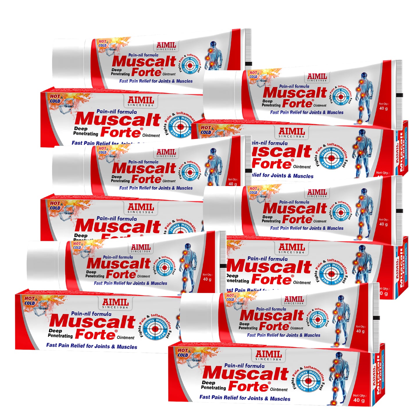 Muscalt Forte Ointment 40gm