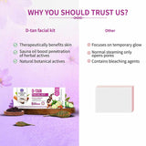Ayouthveda D- Tan Facial Kit for Tan Removal & Brightness 230g