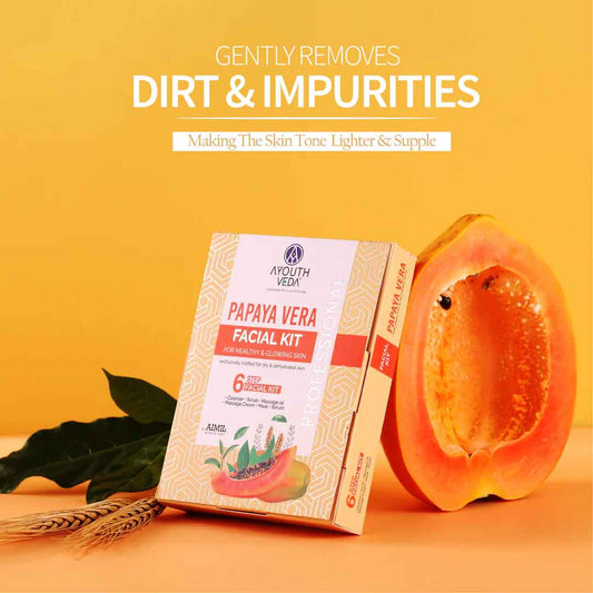 Ayouthveda Papaya Vera Facial Kit (40g)