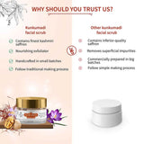 Ayouthveda Kunkumadi Facial Scrub 50gm