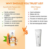 Ayouthveda Papaya vera Scrub 100gm