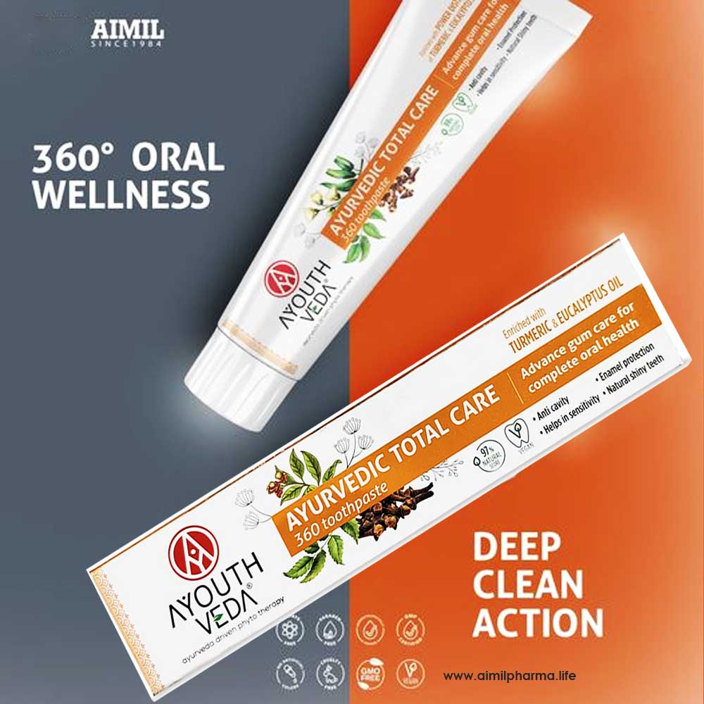Ayouthveda Total Care 360 Toothpaste (100 gm)
