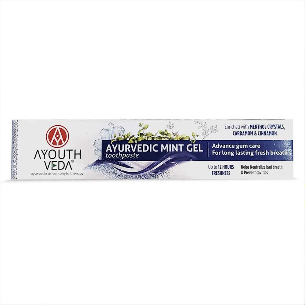 Ayouthveda Ayurvedic Mint Gel Toothpaste (100 gm)