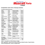Muscalt Forte is a non-steroidal, non-habit forming natural formula, free from untoward effects like hyper acidity, gastric irritation, nausea & vomiting. Muscalt Forte is available in syrup, tablet and spray oil forms. Both oral and local use of Muscalt Forte fastens the recovery process.