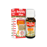 Exclusive Benefits of Amynity Drops  Advance immune support Eases breathing & clear respiratory airways Fights cold & sinus Improves digestion & metabolism Calms gastric discomfort Relieves nausea & vomiting Boosts anti-oxidant effect