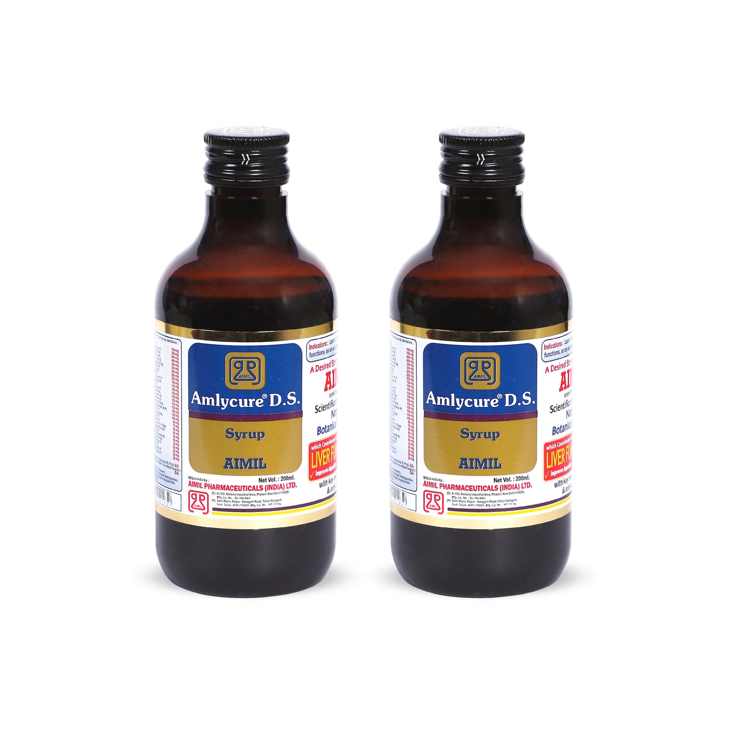 Amlycure D.S. Syrup 200 ml