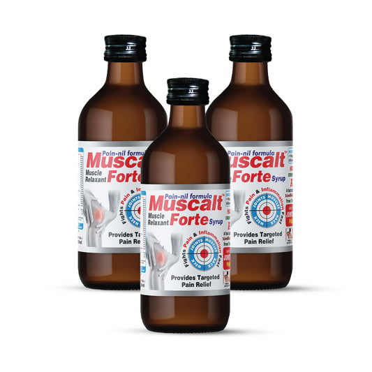 Muscalt Forte Syrup (Pack of 3)