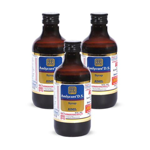 Amlycure D.S. Syrup 200ml (Pack of 3)