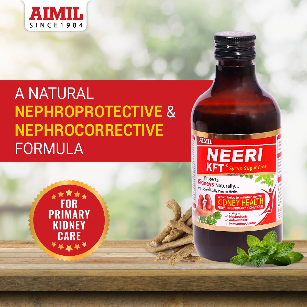 Neeri KFT Syrup (Sugar Free) 200ml at best price with free shipping – AIMIL