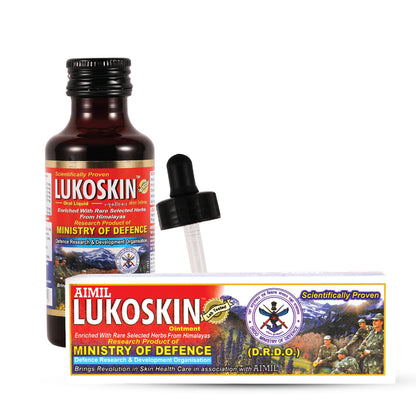 Lukoskin Combo - Ointment 40 gms + Oral Liquid 100 ml  (140 g)