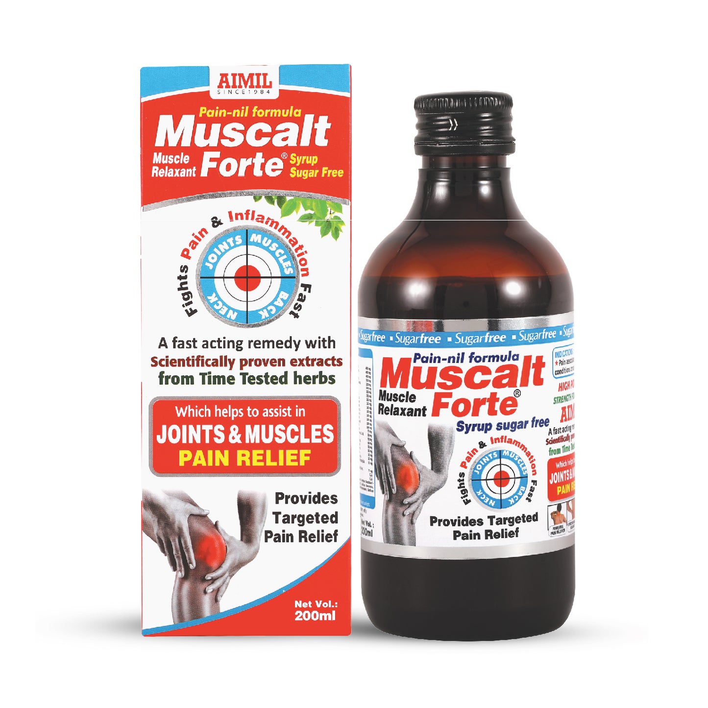 Muscalt Forte Syrup Sugar Free 200ml