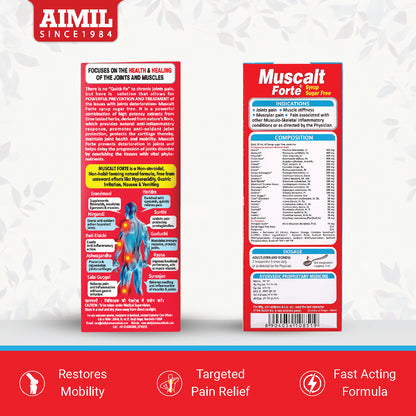 Muscalt Forte Syrup Sugar Free 200ml