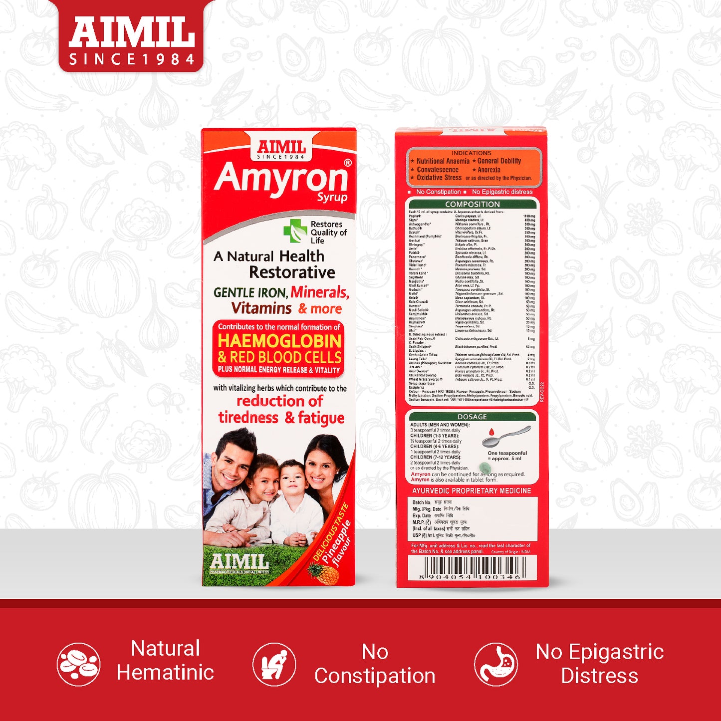 Aimil Amyron Syrup 200ml