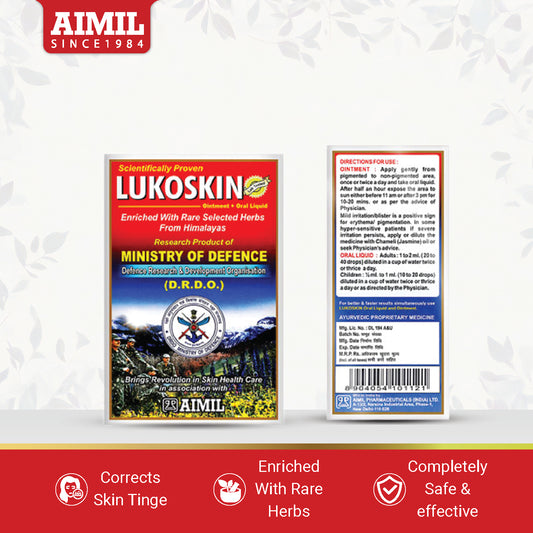 Lukoskin Combo - Ointment 40 gms + Oral Liquid 100 ml  (140 g)