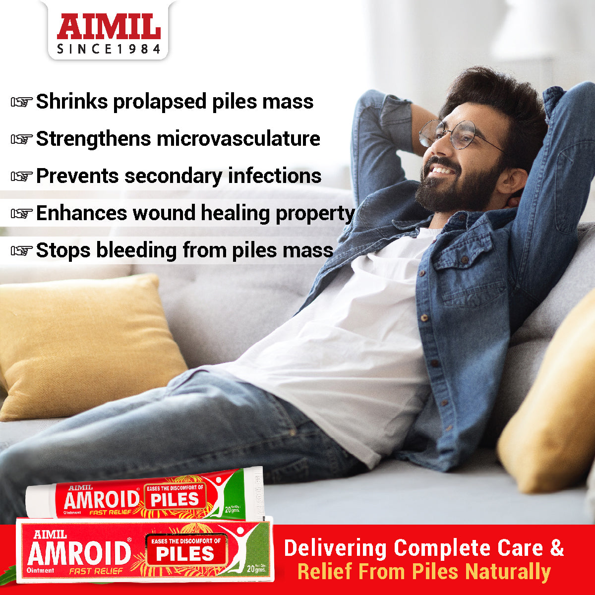 AIMIL Amroid Ointment 20gm