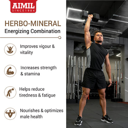 Aimil Shilajit Gold Capsules – Performance Booster