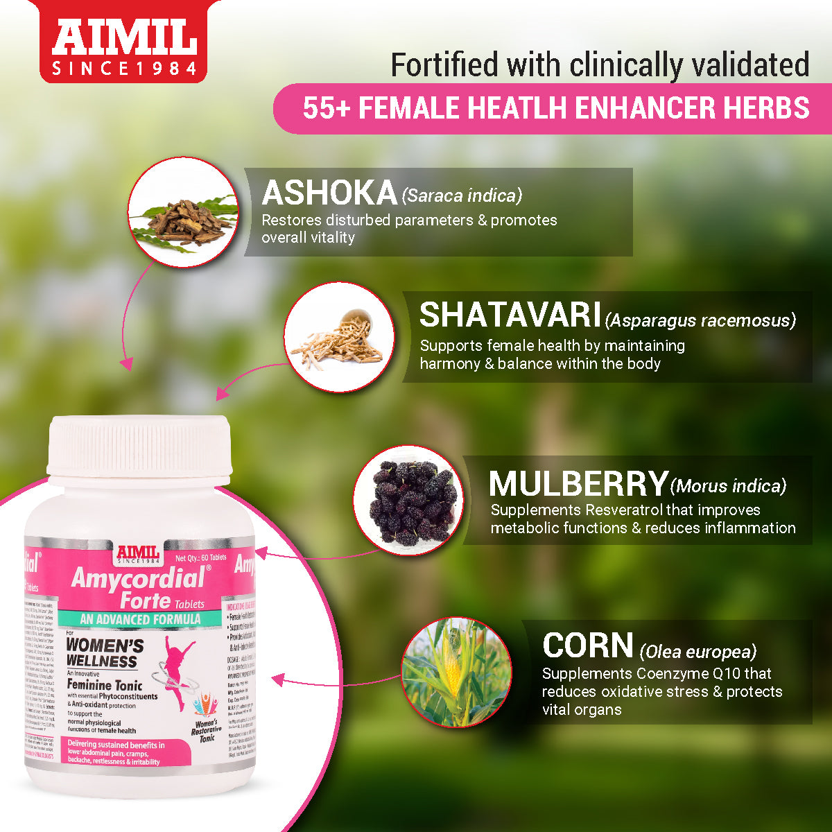 Amycordial Forte Tablets ( 60 Tablets )