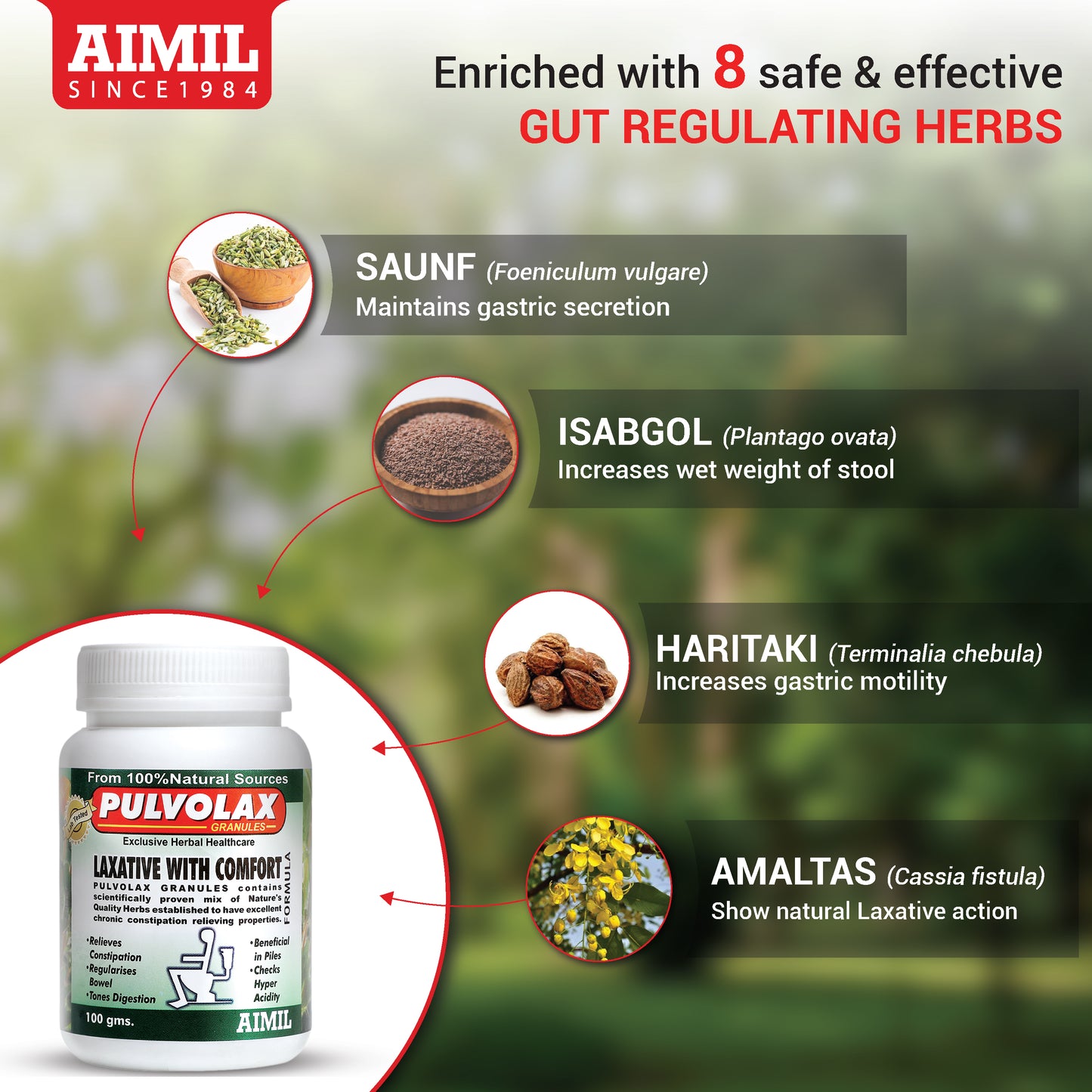 Pulvolax Granules (100 Gm)