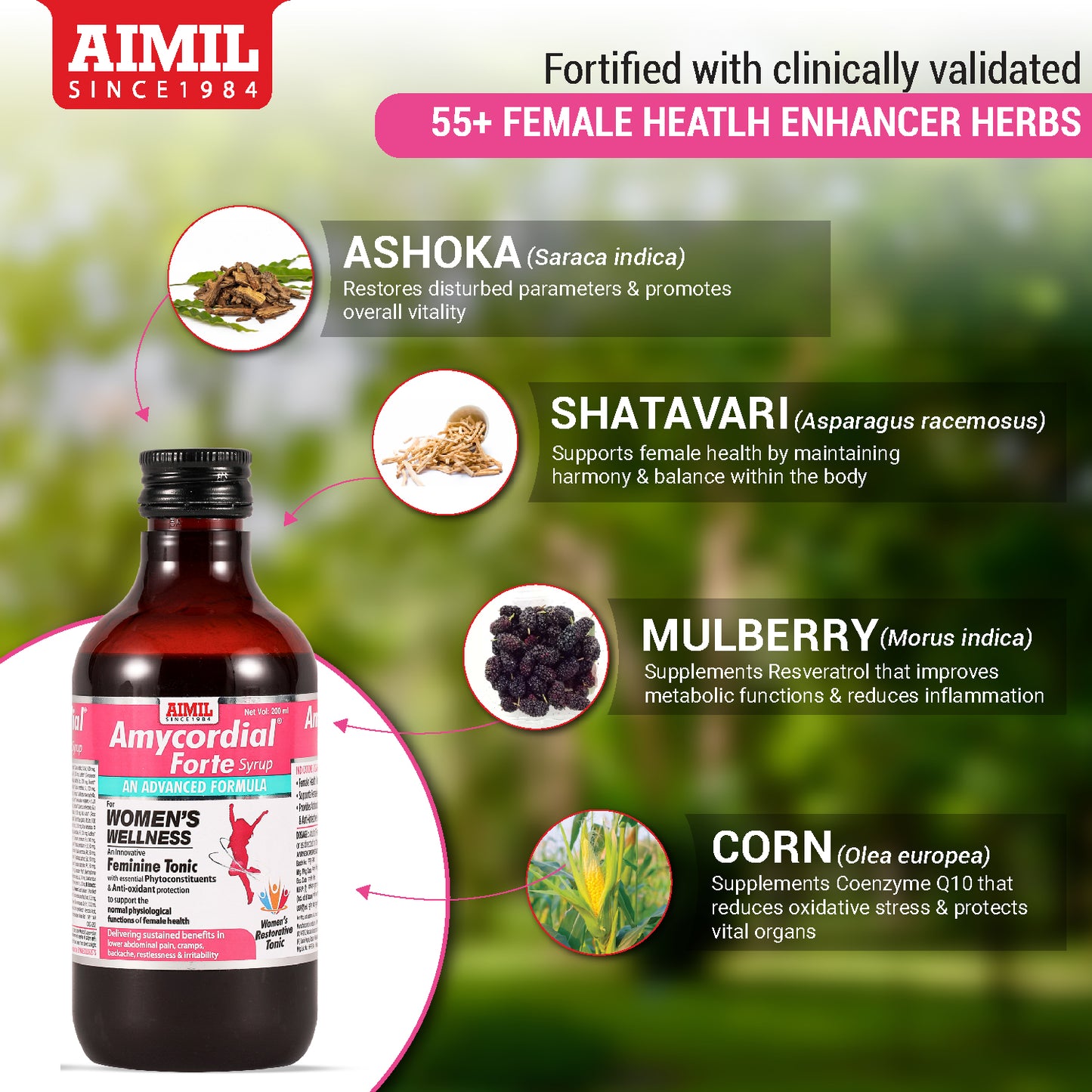 Amycordial Forte Syrup 200 ml