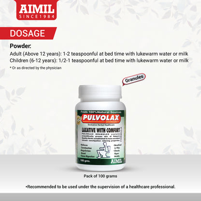 Pulvolax Granules (100 Gm)