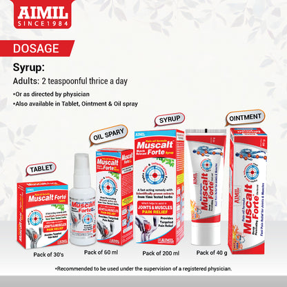 Muscalt Forte Syrup Sugar Free 200ml