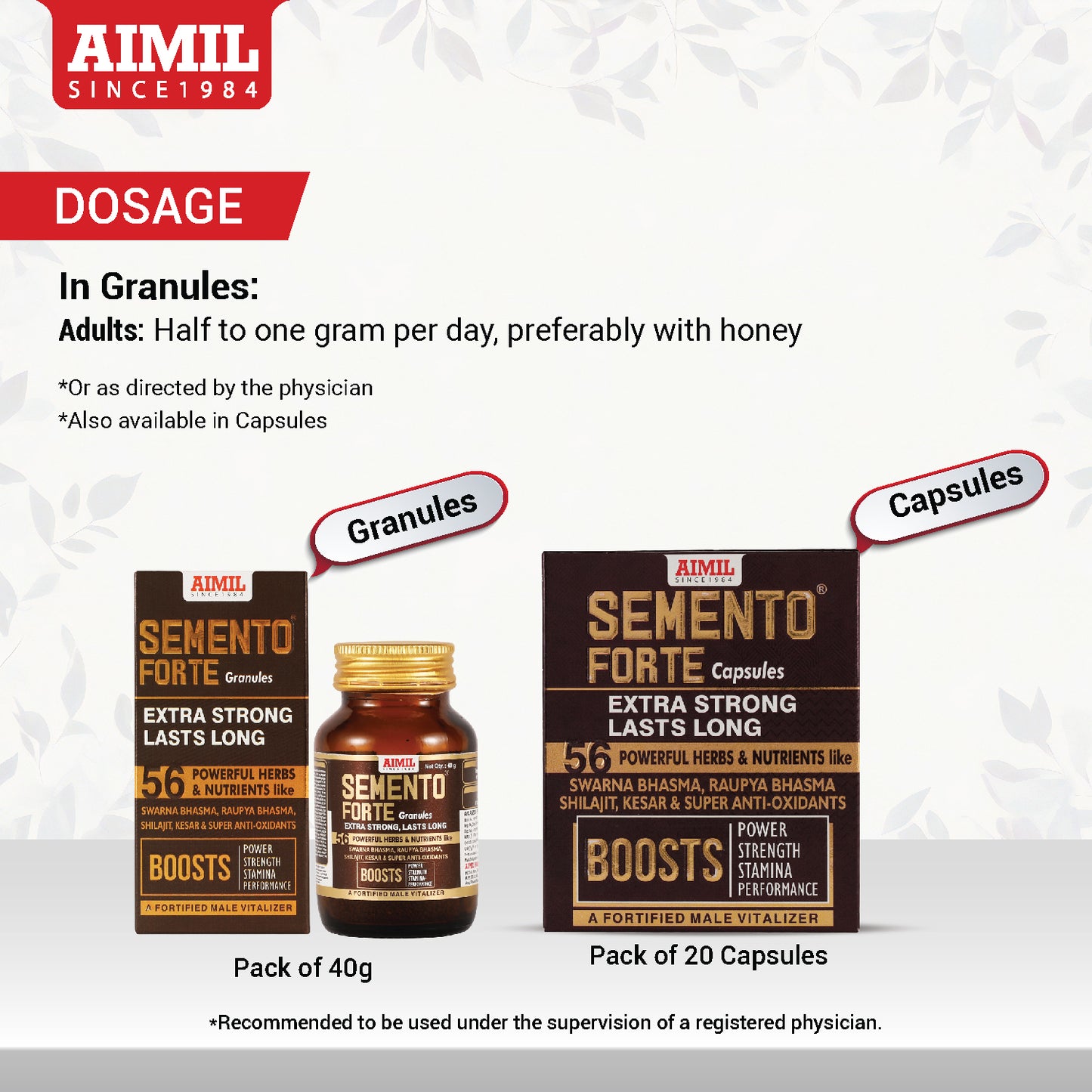 Aimil Semento Forte Granules