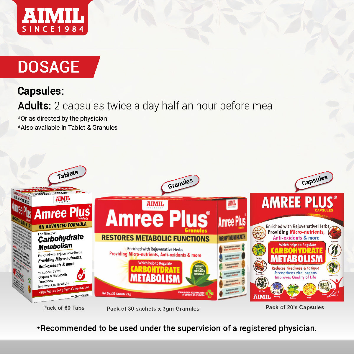 Amree Plus Capsules