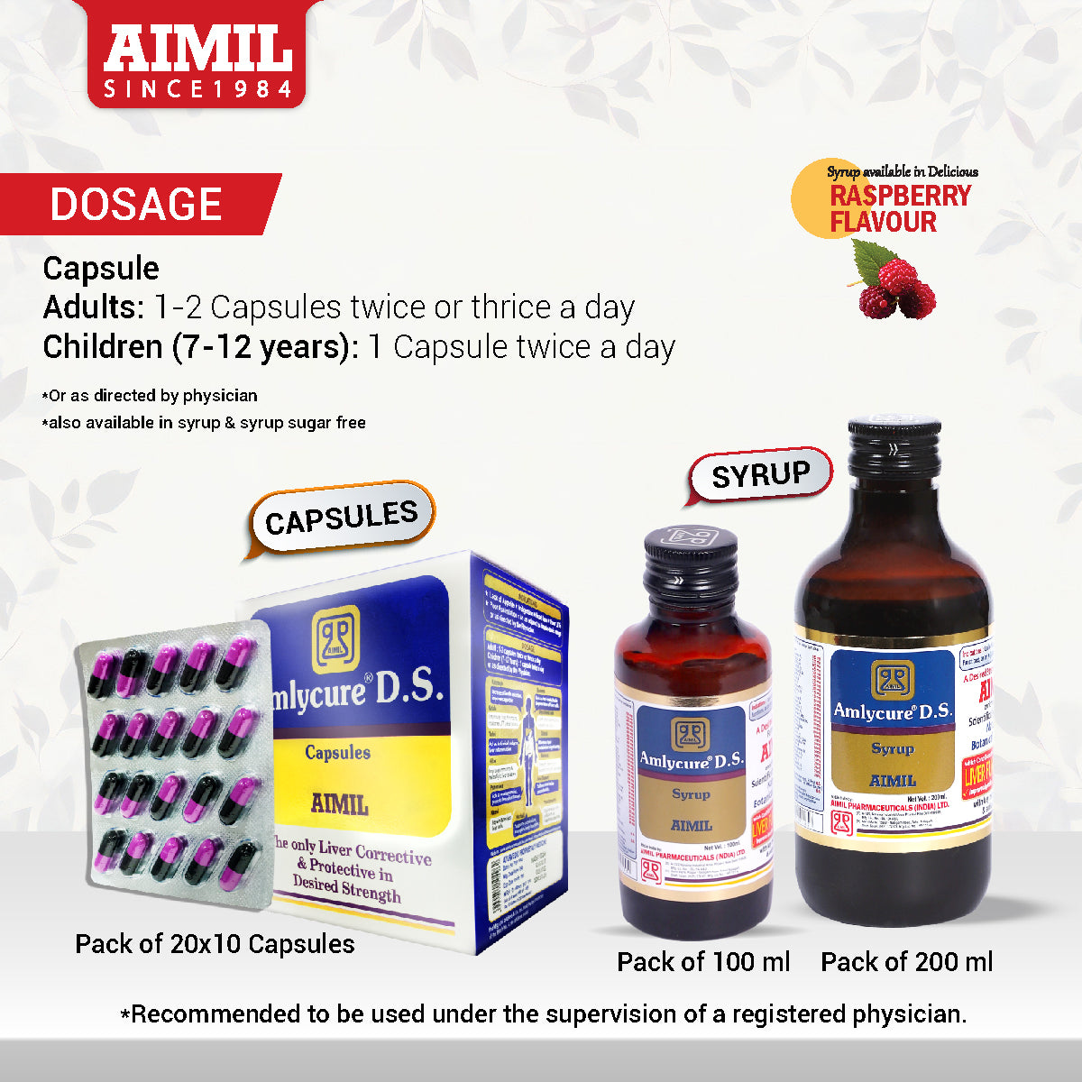 Amlycure D.S. Capsules  (20 Capsules)