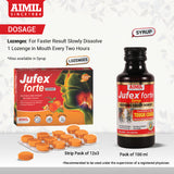Aimil Jufex Forte Lozenges (3 X 12 Lozenges)