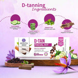 Ayouthveda D- Tan Facial Kit for Tan Removal & Brightness 230g