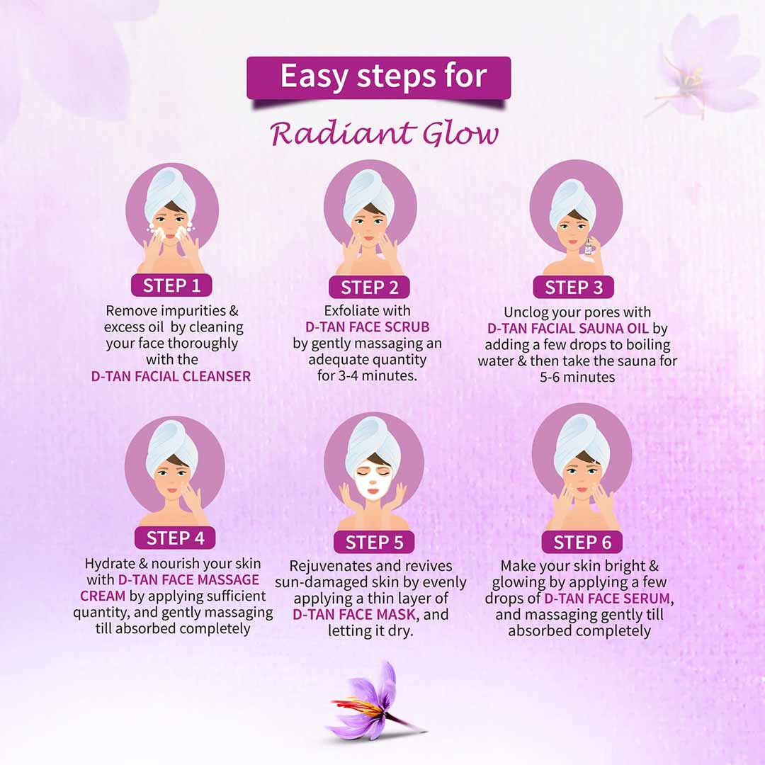 Ayouthveda D-Tan Face Pack Powder For Tan Removal 80gm (10gX8 Sachets)