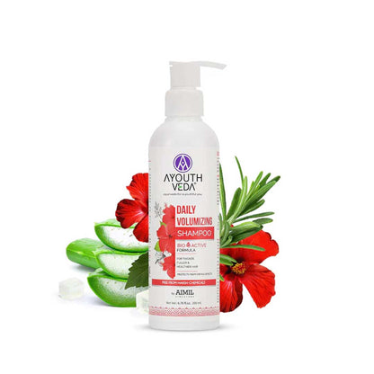 Ayouthveda Daily Volumizing Shampoo for Thinker & Fuller Hair (200ml )