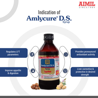 Amlycure D.S. Syrup ( Sugar Free )200 ml