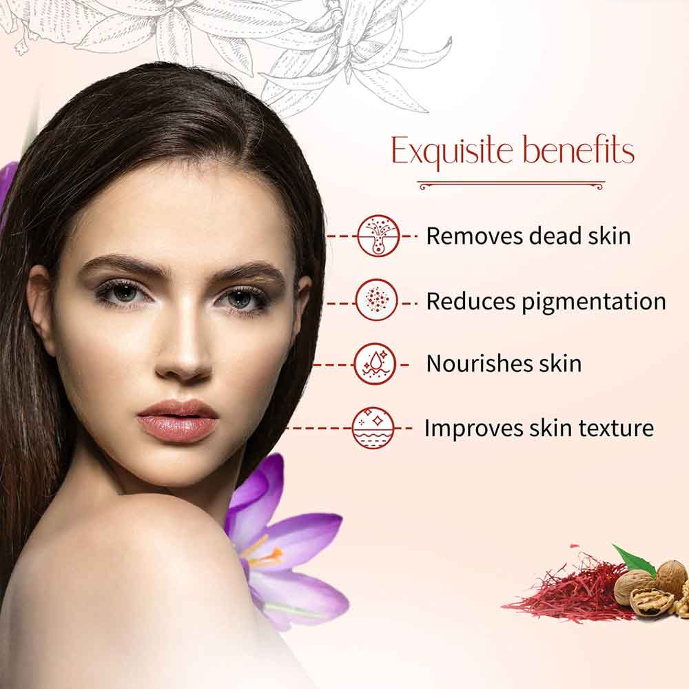 Ayouthveda Kunkumadi Facial Scrub 50gm