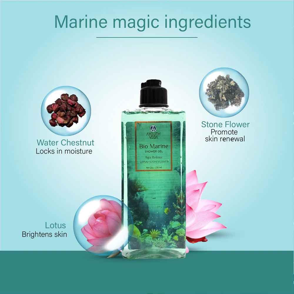 Ayouthveda Bio Marine Shower Gel 250ml