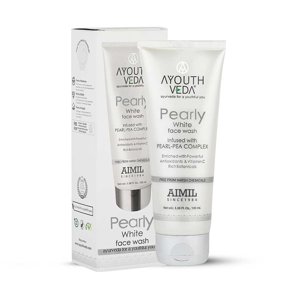 Ayouthveda Pearly White Face Wash 100ml
