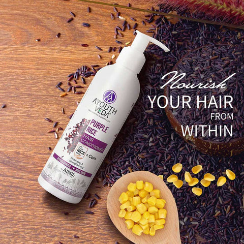 Ayouthveda Purple Rice Hair Conditioner 200ml