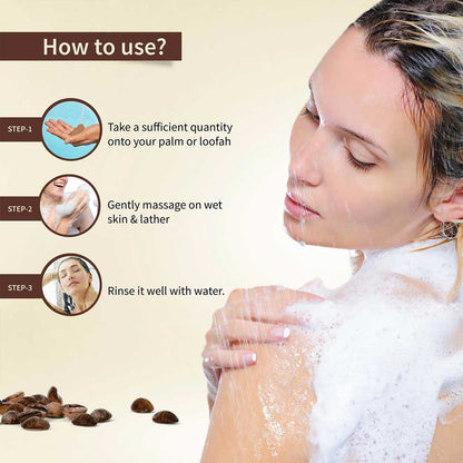 Ayouthveda Royal Bath Body Wash with Coffee & Aloe vera 300ml