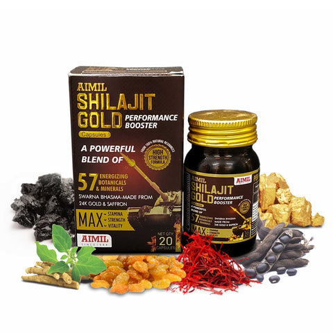 Aimil Shilajit Gold Capsules