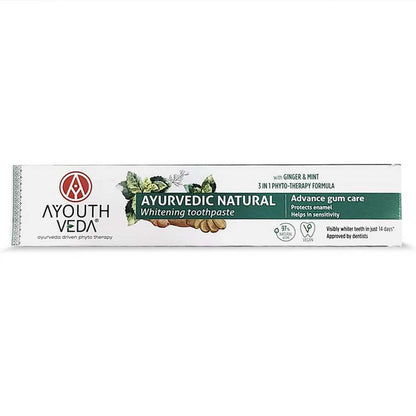 Ayouthveda Natural Whitening Toothpaste (100 gm)