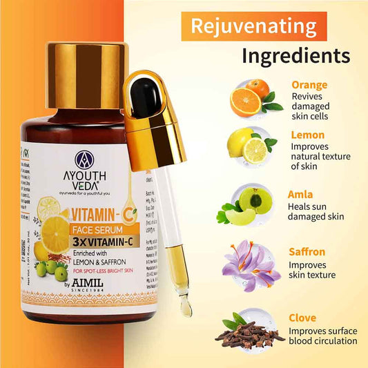 Ayouthveda Vitamin C Face Serum 30ml