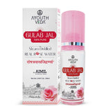 Ayouthveda Gulab Jal :Steam Distilled Real Rose Water (100ml)