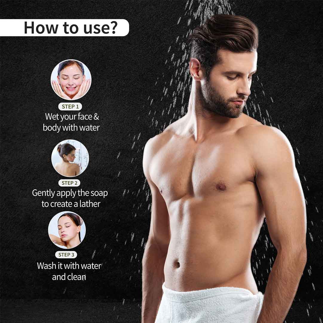 Ayouthveda Charcoal Detox Handmade Castile Soap 110gm