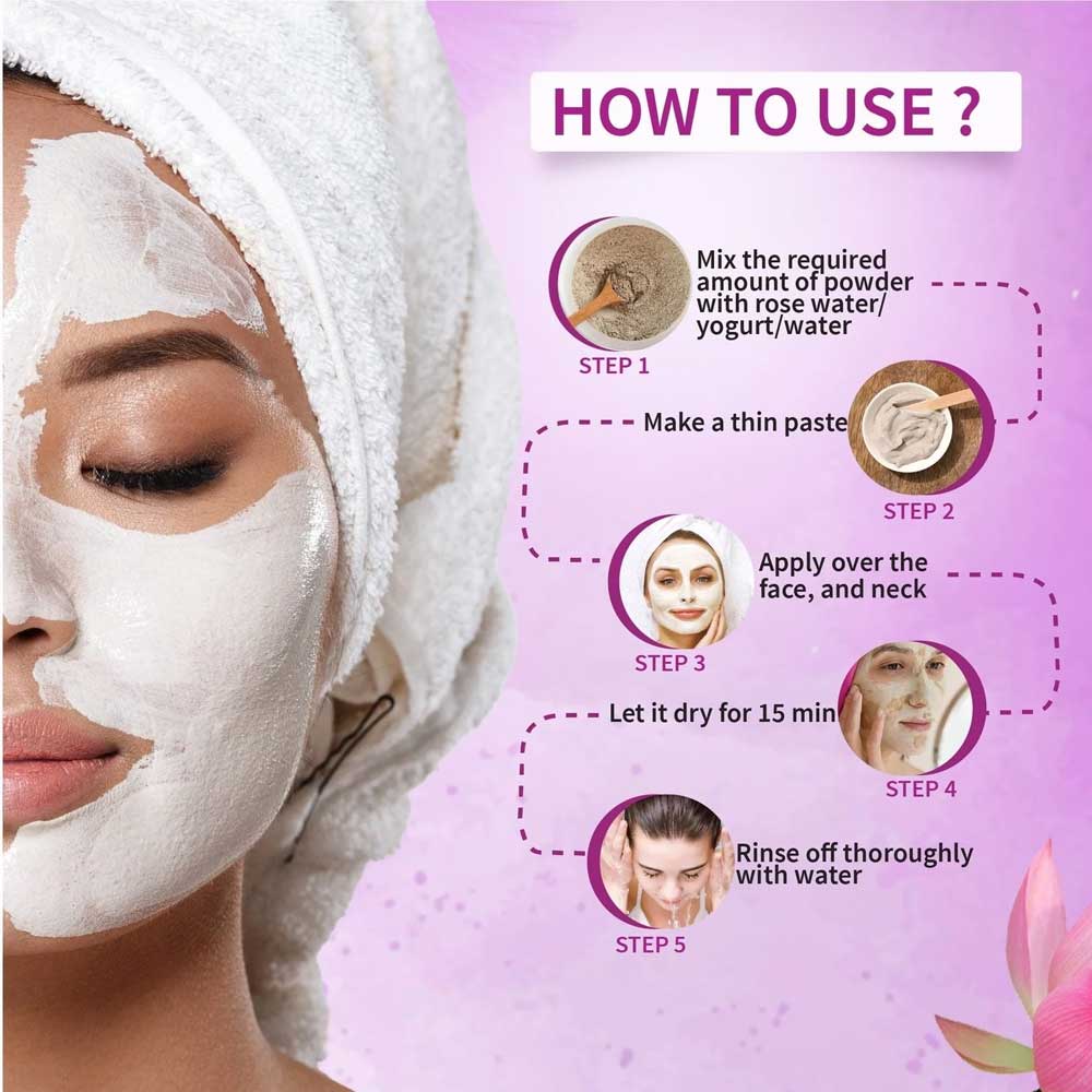 Ayouthveda D-Tan Face Pack Powder For Tan Removal 80gm (10gX8 Sachets)