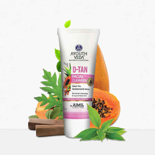 Ayouthveda D-Tan Facial Cleanser 100g