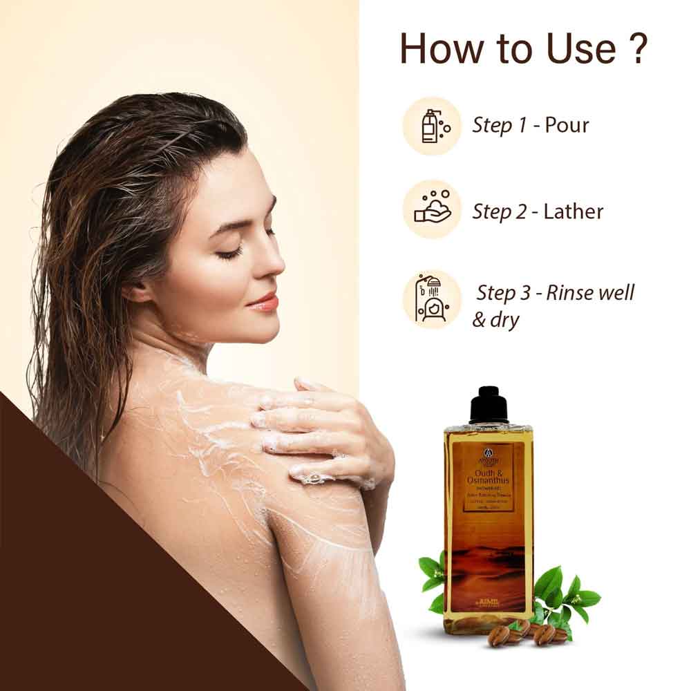 Ayouthveda Oudh & Osmanthus Shower Gel 250ml