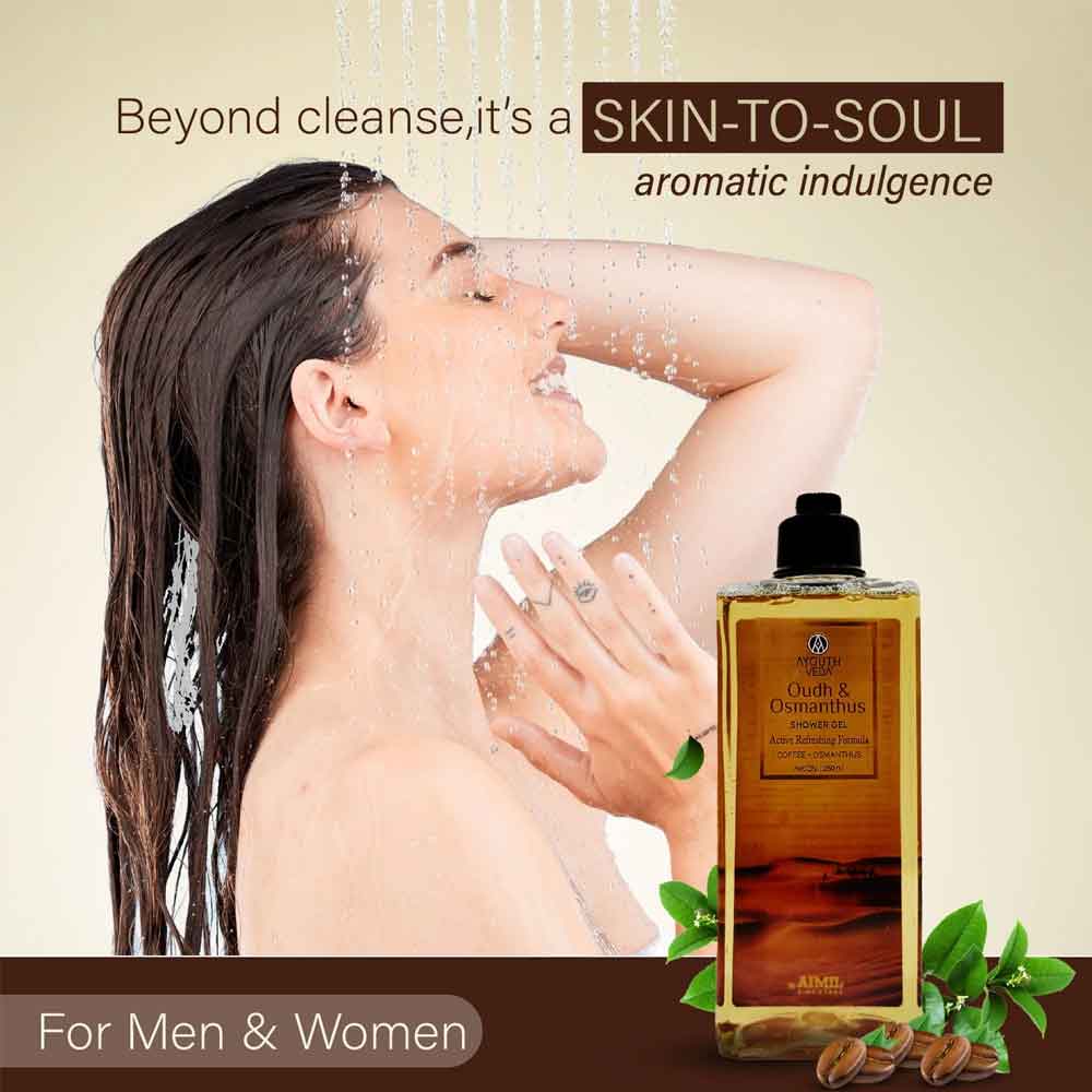 Ayouthveda Oudh & Osmanthus Shower Gel 250ml