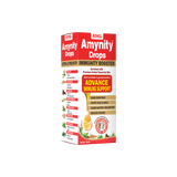 Exclusive Benefits of Amynity Drops  Advance immune support Eases breathing & clear respiratory airways Fights cold & sinus Improves digestion & metabolism Calms gastric discomfort Relieves nausea & vomiting Boosts anti-oxidant effect